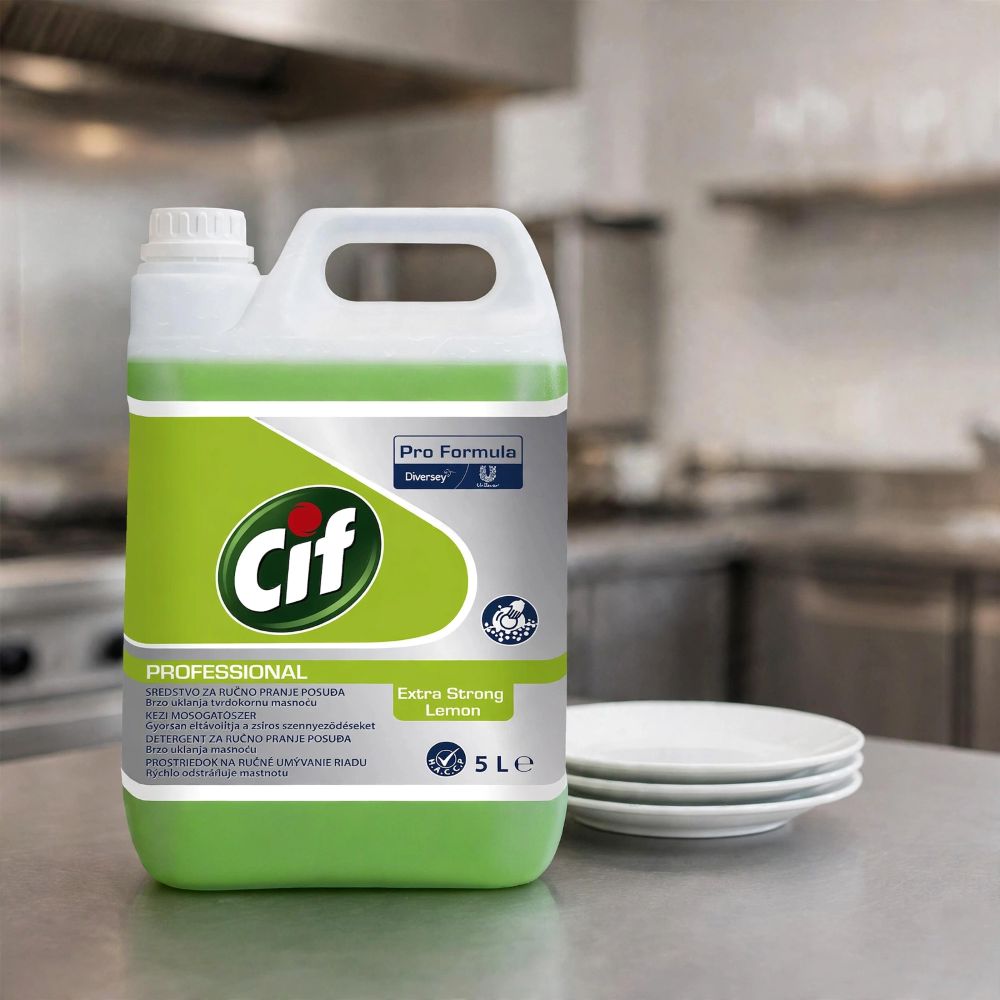 cif® professional dishwash extra strong lemon