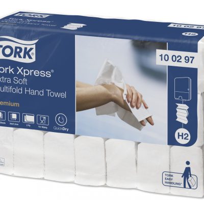 Tork Xpress® Extra Soft Multifold kéztörlő Premium, M hajtogatású