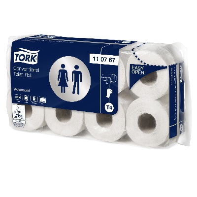Tork Soft kis tekercses toalettpapír – 2 rétegű