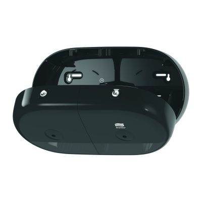 Tork SmartOne® Mini dupla tekercses toalettpapír-adagoló fekete