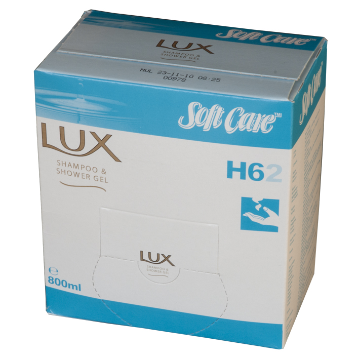Soft Care Lux 2 in 1 sampon és tusfürdő 800 ml