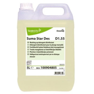 Suma® Star Des Fertőtlenítő tisztítószer és kézi mosogatószer