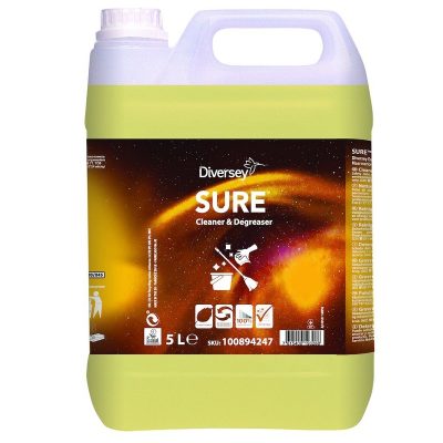 sure® cleaner & degreaser 5l erőteljes tisztító és zsíroldószer