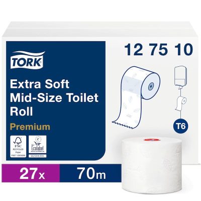 tork extra soft mid size toalettpapír premium