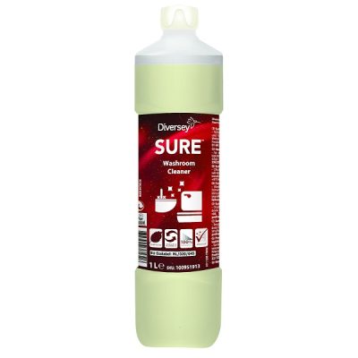 sure® washroom cleaner 1l fürdőszobai tisztítószer