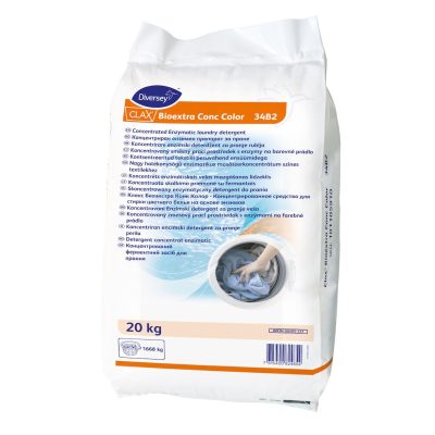 clax bioextra conc color 34b2 20kg színvédő és kímélő enzimes mosószer koncentrátum, foszfátmentes
