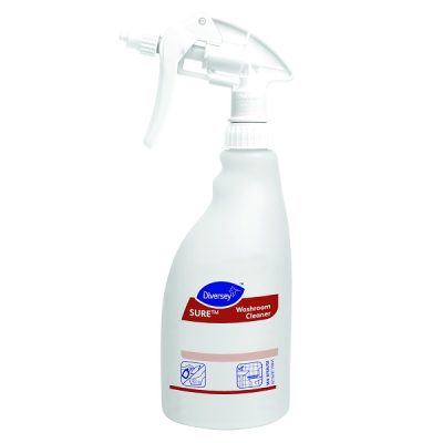 sure® washroom cleaner empty spraybottles Üres szórófejes flakon, 500 ml, sure ace care