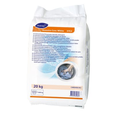clax bioextra conc white 37c2 20kg enzim és perboráttartalmú mosószer koncentrátum, foszfátmentes